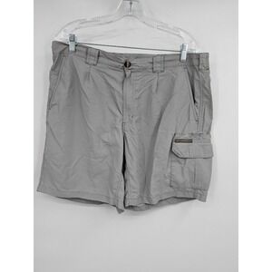 ExOfficio Cargo Performance shorts Nylon Hiking gray‎ Men's sz 36